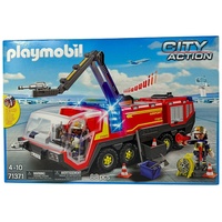 Playmobil City Action 71371 Flughafenlöschfahrzeug mit Licht und Sound