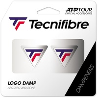 Tecnifibre Logo Damp Vibrationsalarm für Tennis, Erwachsene, Unisex, dreifarbig,