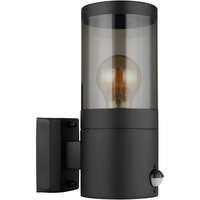 GLOBO Außenleuchte 1-flammig Schwarz Matt 10,2 cm x 24,5