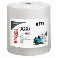 WypAll X80 8377 L.ca.315xB.ca.310mm weiß 1-lagig, 475 Tü./Rl.
