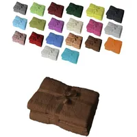 EXKLUSIV HEIMTEXTIL Saunatuch 80 x 200 cm braun 2