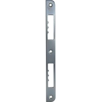 Vasalat Schließblech R10 gerade einseitig abgerundet, 210x20x3 mm, Stahl