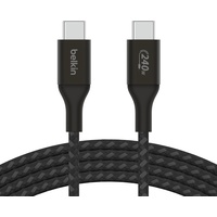 Belkin BOOST CHARGE 240W schwarz USB-C/USB-C Kab.,1m CAB015bt1MBK