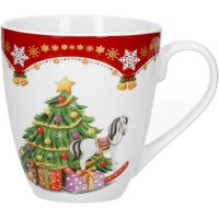 VAN WELL Kaffeetasse 0,53 l Weihnachtszauber