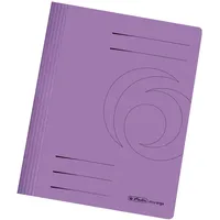 Herlitz Schnellhefter easy orga Karton violett DIN A4