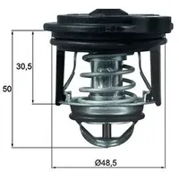 Mahle Thermostat Kühlmittel [Hersteller-Nr. TI24650] für Ford