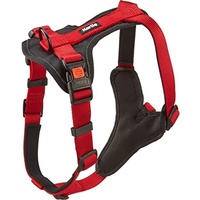 Karlie Art Sportiv Premium Y-Geschirr, Hundegeschirre, Nylon, Rot, 60-76x2,5