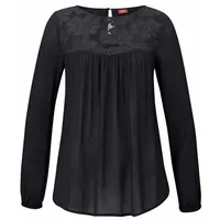Buffalo Spitzenbluse Damen schwarz Gr.40