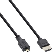 InLine HDMI Superslim Kabel A an D, HS mit