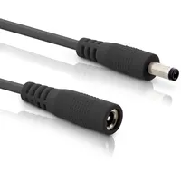 InLine Verlängerungskabel, DC Stecker 4,0x1,7mm, schwarz, 3m