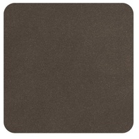 Asa Selection 4er-Set Untersetzer Soft Leather in Farbe braun
