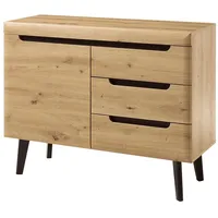 Lomadox Kommode mit 3 Schubkästen im skandinavischen Design TIROL-61