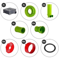 WOLF-Garten Wolf Zubehörpaket CWL Rohbau Schlauch 63/52