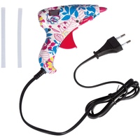 Rayher Mini Flower Power Heißklebepistole farbig
