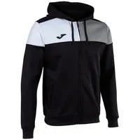 Joma Jacke mit kapuze mann Crew V schwarz grau
