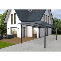 Gutta Premium Carport 309,4 x 562 cm, anthrazit, Acryl