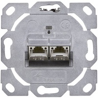 Telegärtner Netzwerkdose Unterputz Einsatz CAT 6a 2 Port