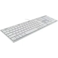 MOBILITY LAB USB Tastatur Französisch, AZERTY Silber