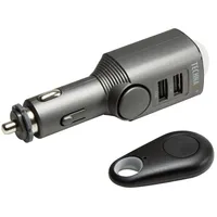 Technaxx TX-100 Auto Alarmanlage Fernbedienung, Innenraumüberwachung 12 V, 24