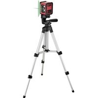 TOOLCRAFT CL12-G Kreuzlinienlaser inkl. Stativ, selbstnivellierend, grüner Laser Reichweite