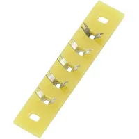 TRU Components Lötleiste einreihig Polzahl Gesamt 5 Epoxyd (L