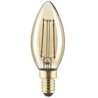 LightMe LM85051 LED E14 Kerzenform 2.5 W Bernstein (Ø