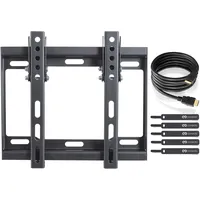 Conecto TV Wandhalterung für 23-42 Zoll (ca. 58-107cm) Flach