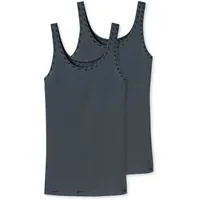 SCHIESSER Modal Essentials Trägertop Blau 42