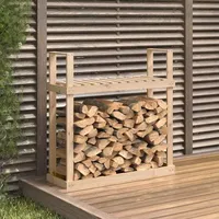 VidaXL Kaminholzregal 110x35x108,5 cm Massivholz Kiefer
