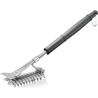 GEFU Grillbürste 44 cm Edelstahl schwarz
