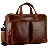 LEONHARD HEYDEN Porto Aktentasche Leder 39 cm braun