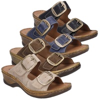 Josef Seibel Damen Pantoletten Catalonia 76, in brandy -