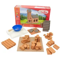 Teifoc germany Teifoc 4025 Steinbaukasten - Kirche, Bausatz mit