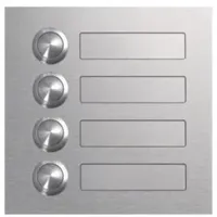 Elcom 4-Taster+Schild GZM-140