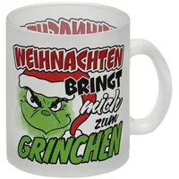 Speecheese Weihnachten Bringt Mich Zum Grinchen Glas Tasse für