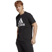 Adidas Essentials Single Jersey Big Logo T-Shirt Black /