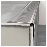 PROVISTON Treppenkantenprofil 40 x 30 x 1200 mm Aluminium