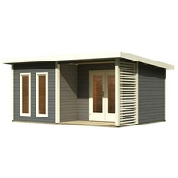 Karibu Gartenhaus Radeburg 5 terragrau