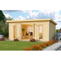 Karibu Gartenhaus Radeburg 4 - 40mm-490 x 369 cm-