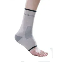 Mikros Bambus Fleece Fußgelenkbandage, Größe Large (Umfang Knöchel 26-29cm)