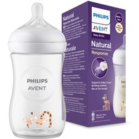 Philips Avent Flasche Natural mit Responsivem Schnuller 260ml Dekor