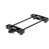 XLC Adapterplatte Racktime BA-X23 Adapter, Schwarz,