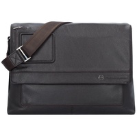 Piquadro Vibe Aktentaschen Messenger Leder 41 cm Laptopfach braun