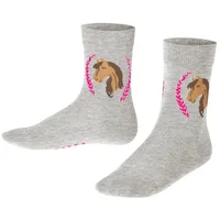 Falke Unisex Kinder Socken Horse K So Baumwolle gemustert