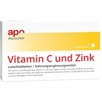 Apo-discounter.de Vitamin C und Zink Lutschtabletten