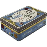 Nostalgic-Art Vorratsdose Flach, 2,5 l, Pins & Needles Sewing