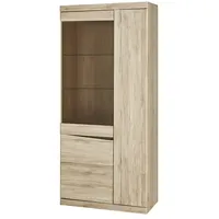 Möbel Kraft Vitrine Summer ¦ holzfarben ¦ Maße (cm):