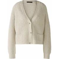 Oui Strickjacke LAFONYA in lt camel white | Gr.: