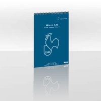 Hahnemühle Skizze 120 Skizzenblock A3 50 Blatt, hellweiß