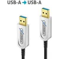 FIBERX Serie - USB 3.1 Glasfaser Kabel - USB-A